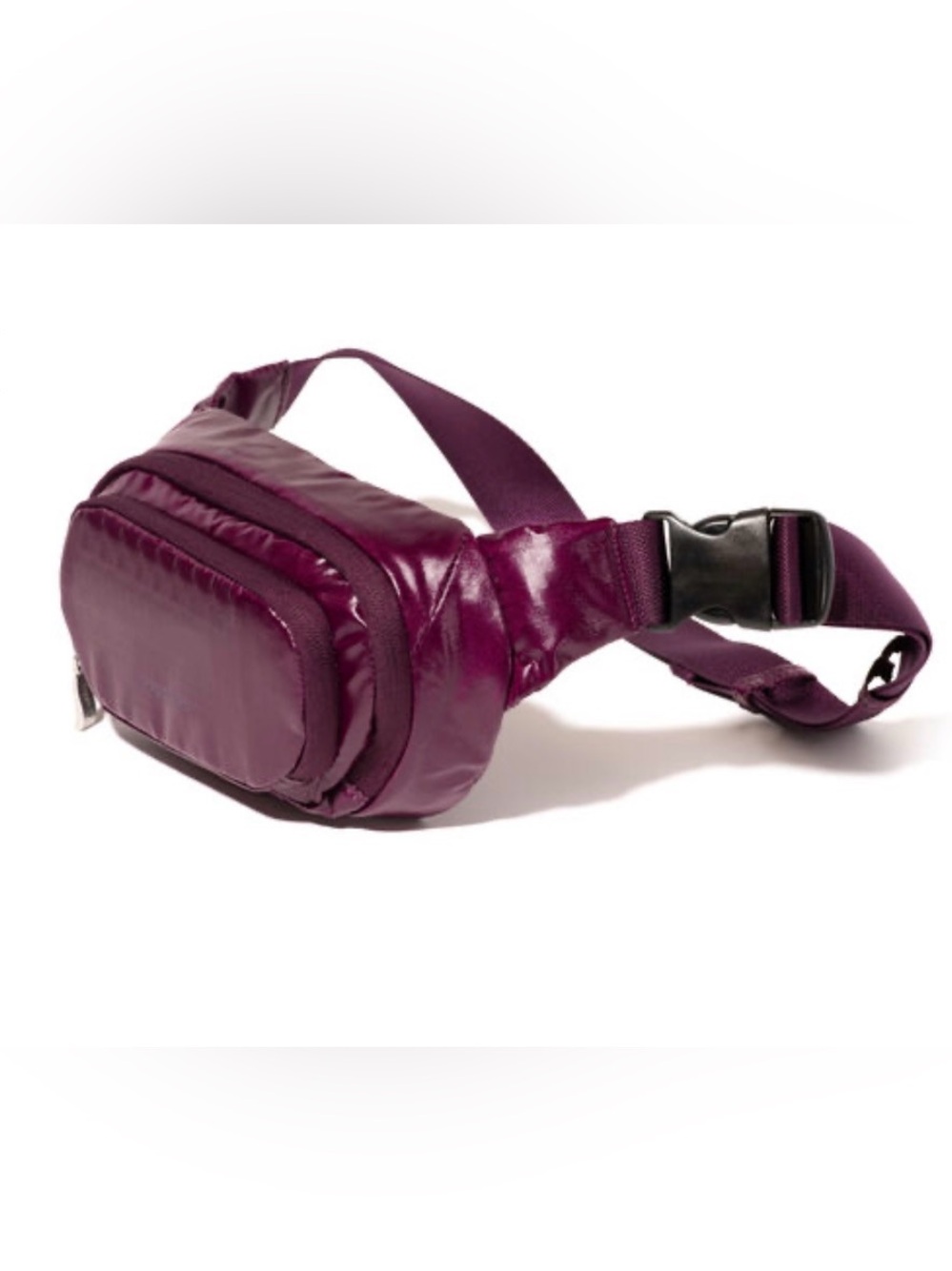 Baggallini On The Go Belt Bag Waist Pack in   Mulberry Gloss Ripstop